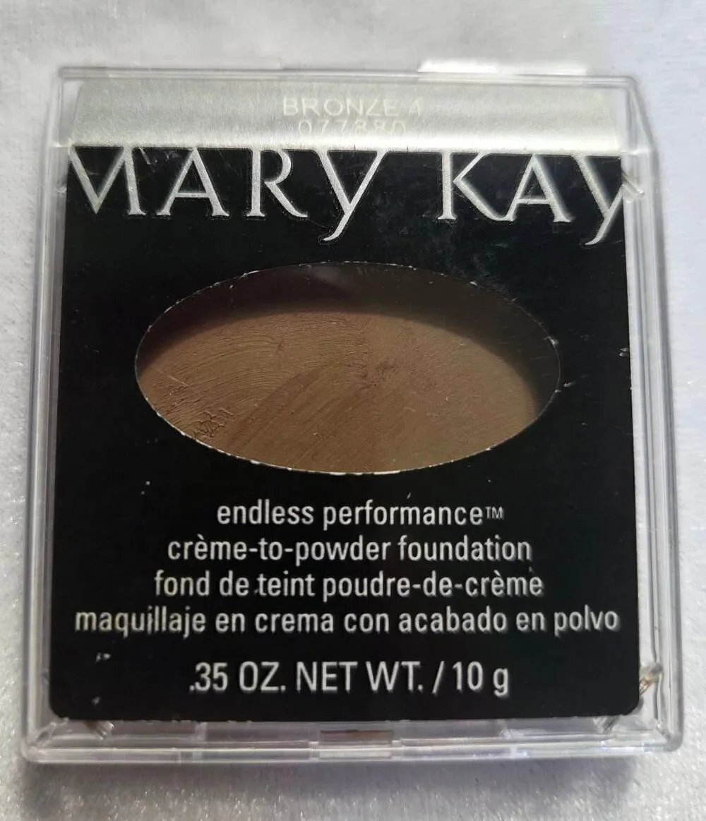 Mary Kay MK Endless Performance Creme-to-Powder Foundation Bronze 4 Discontinued